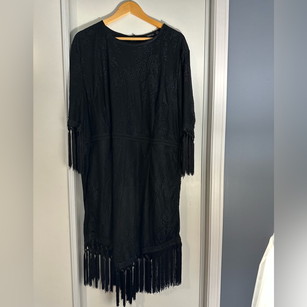Boohoo Black Dress